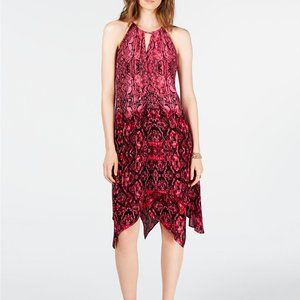 INC Python-Print Dress